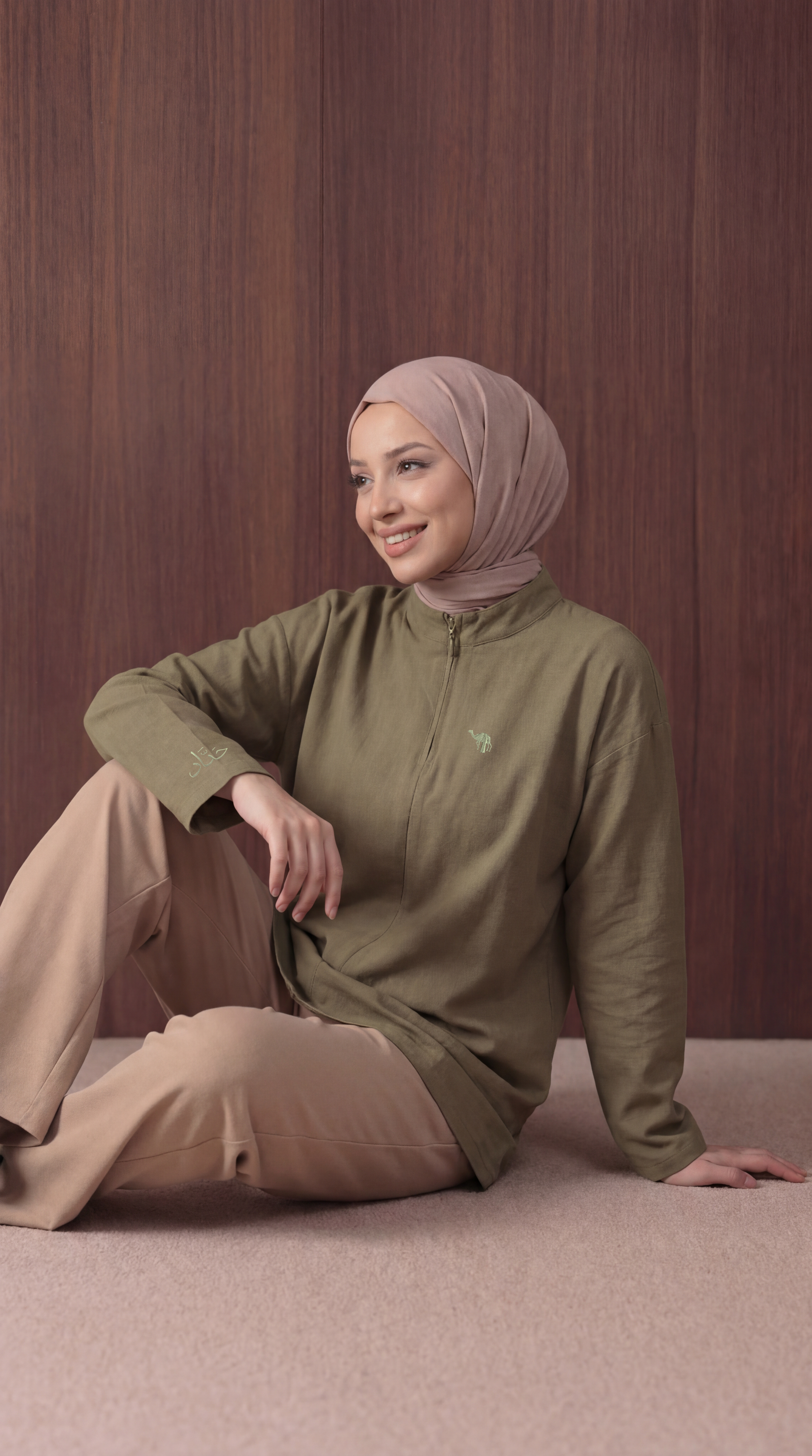 BLUSA OVERSIZED VERDE