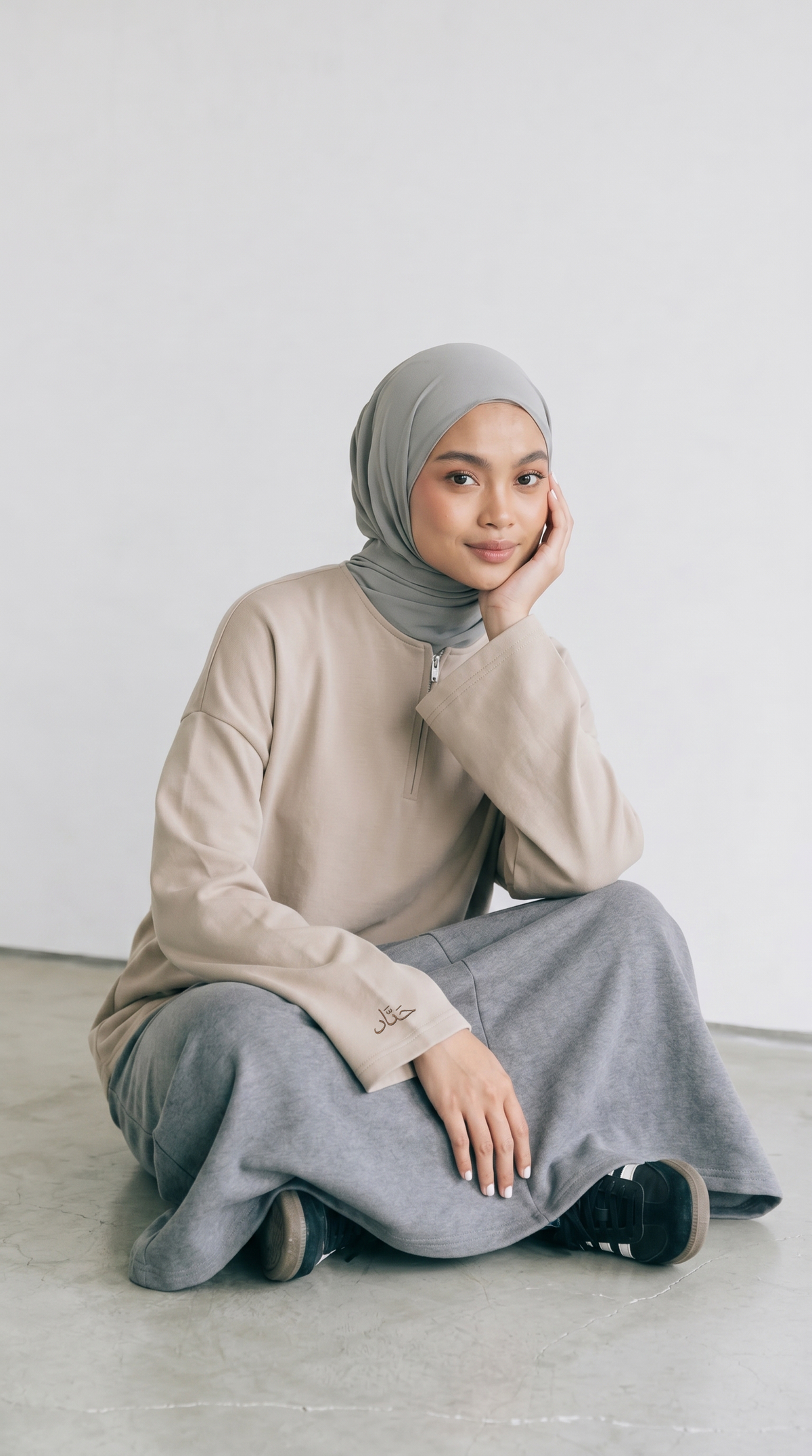 BLUSA OVERSIZED BEIGE