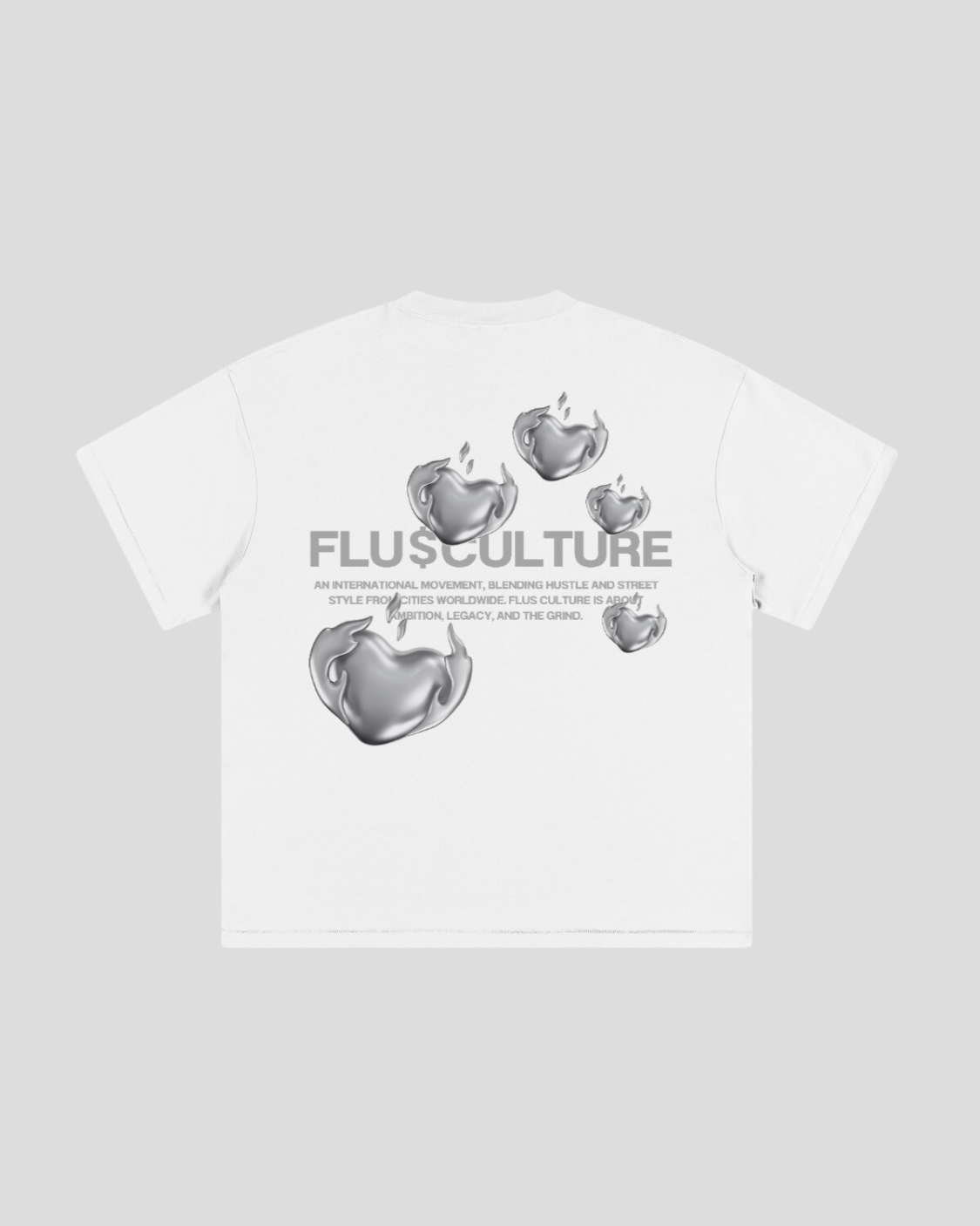 TEE SILVER HEARTS