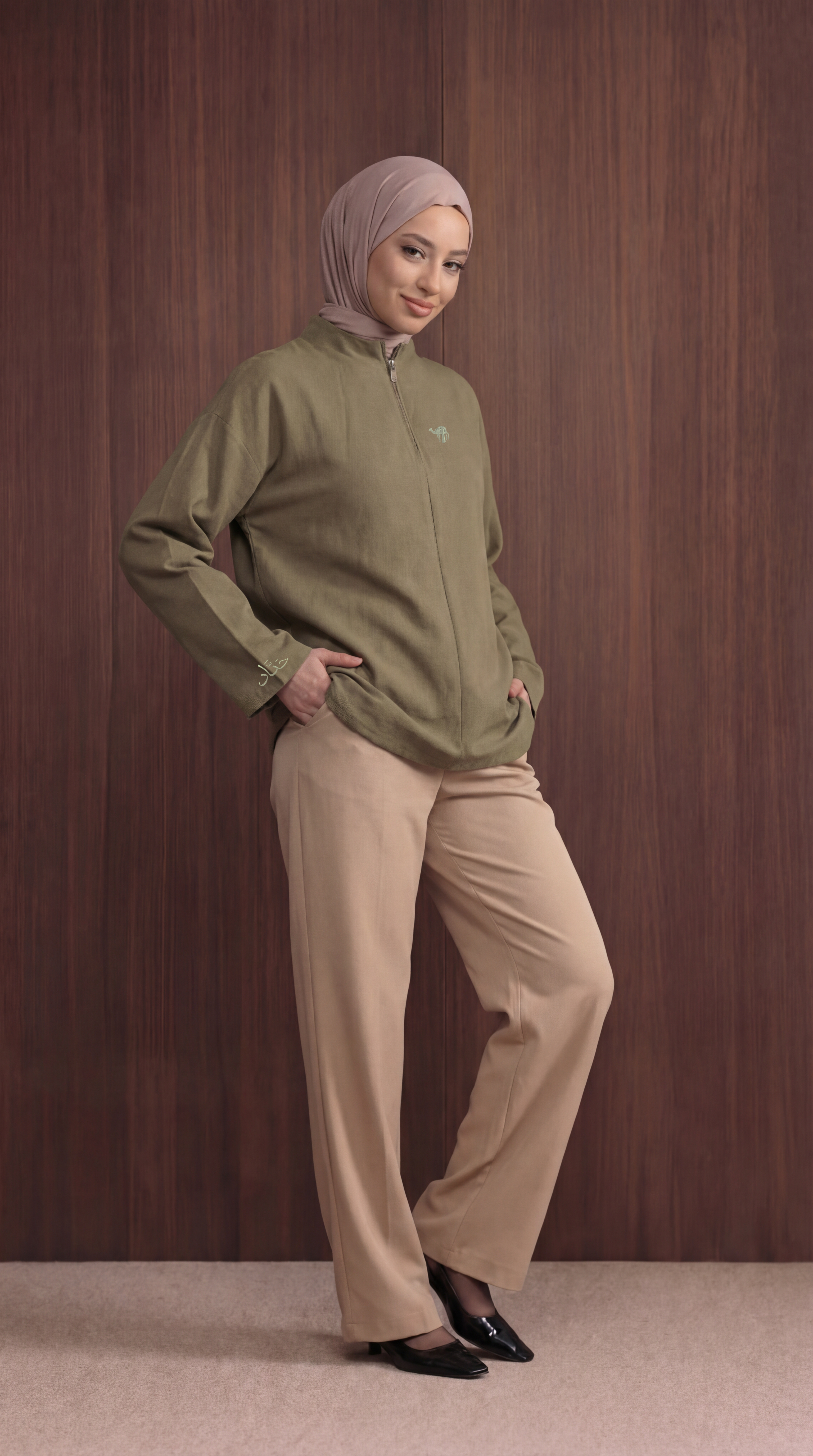 BLUSA OVERSIZED VERDE