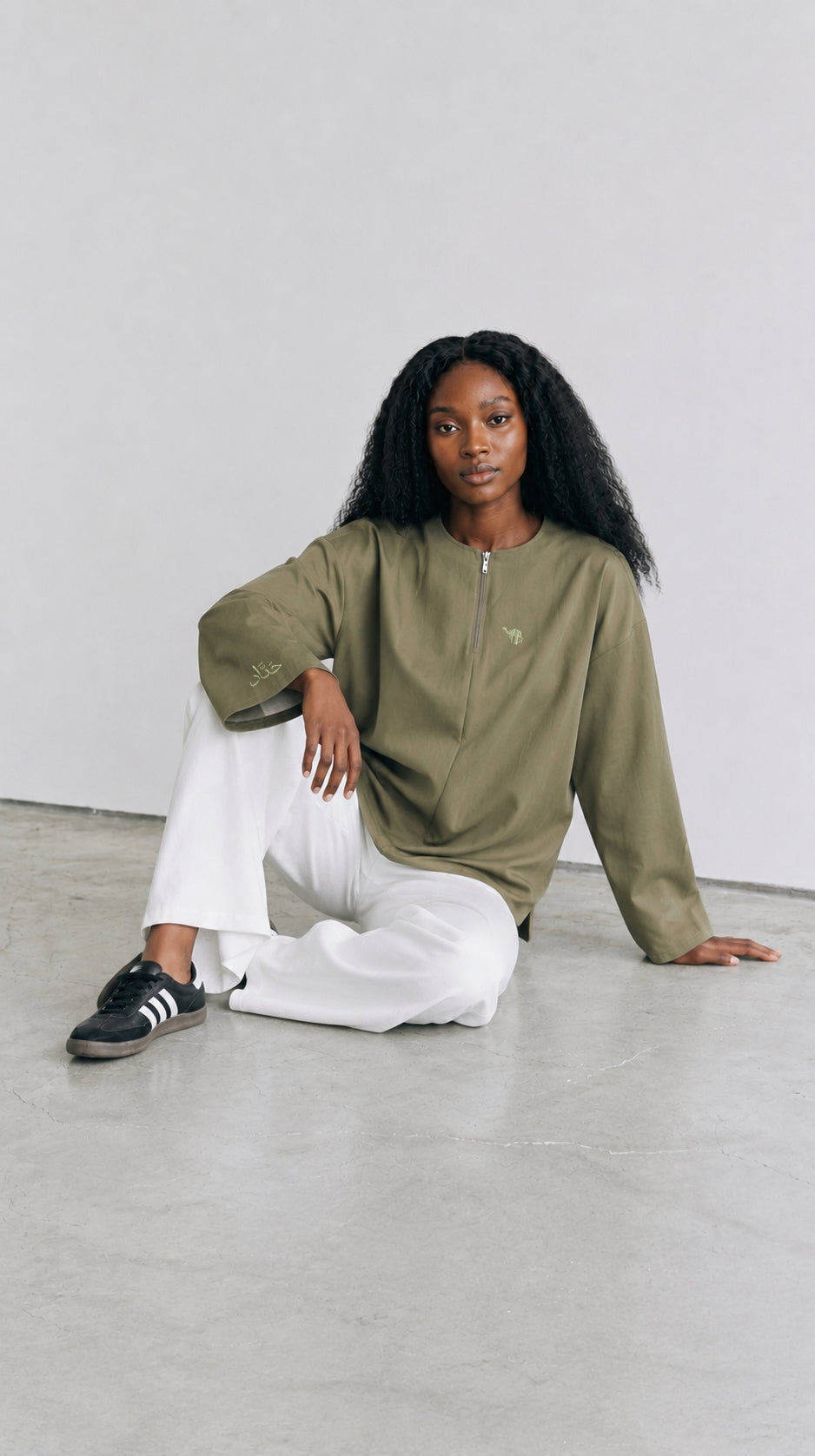 BLUSA OVERSIZED VERDE