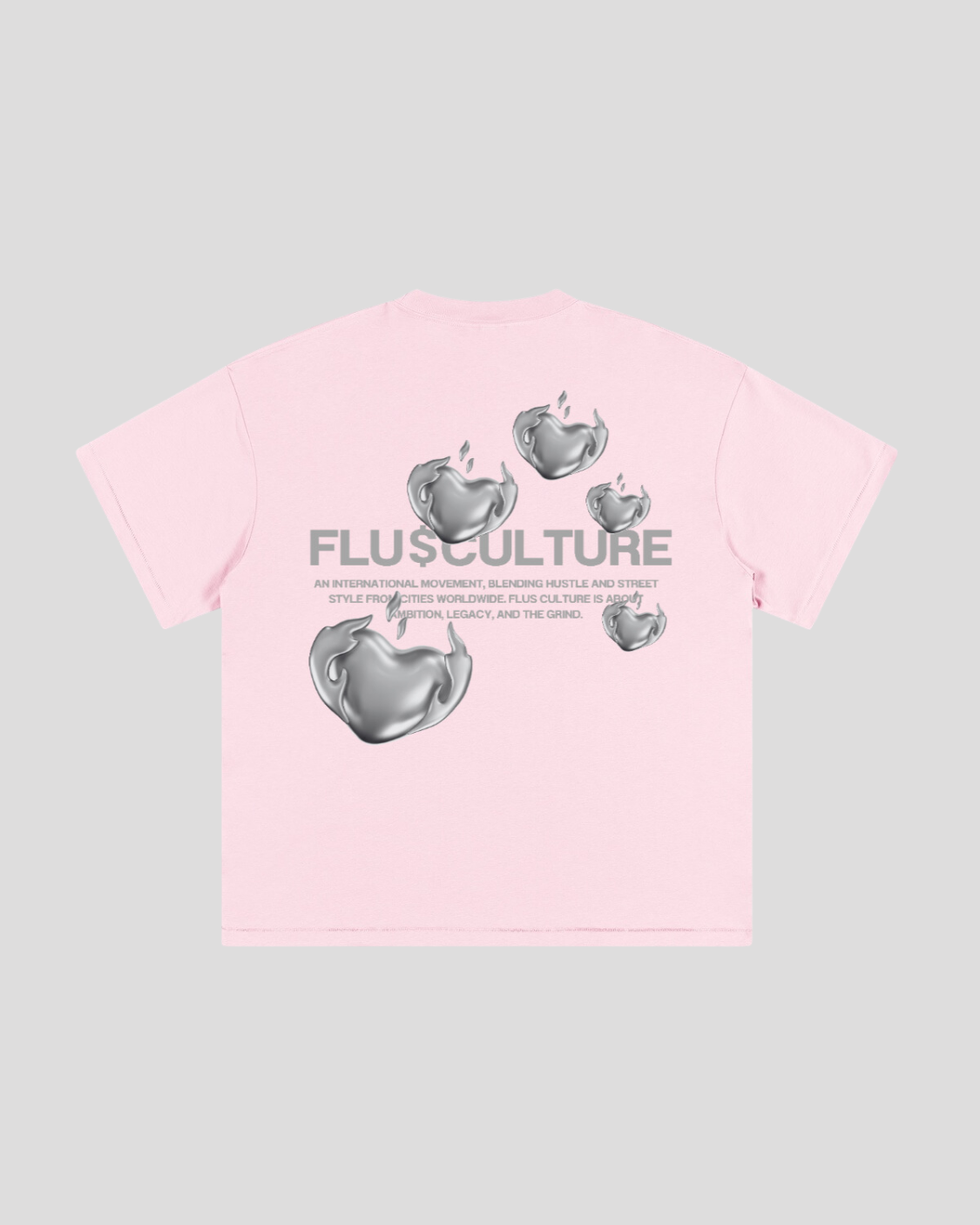 TEE SILVER HEARTS