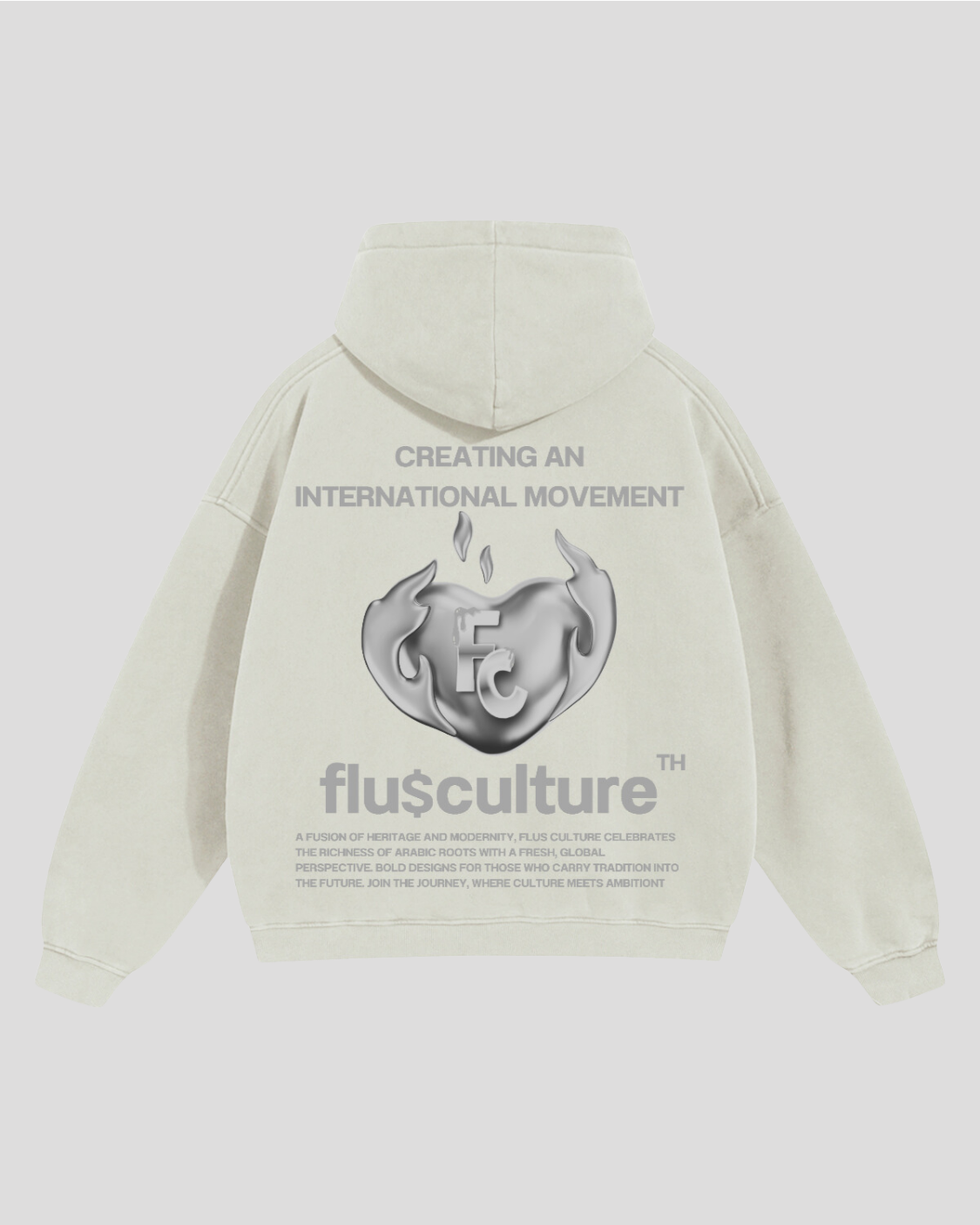 HOODIE SILVER MOVEMENT