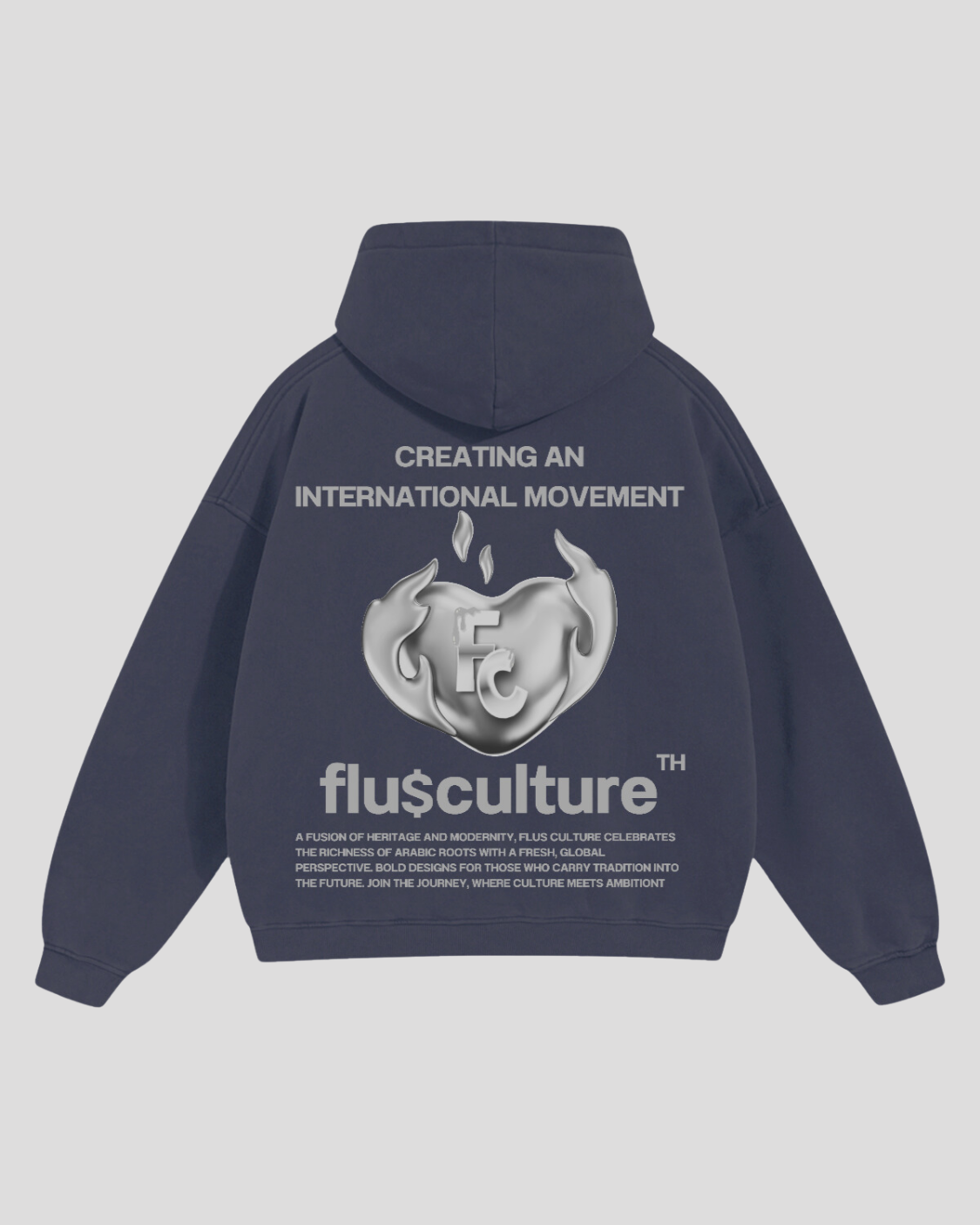 HOODIE SILVER MOVEMENT